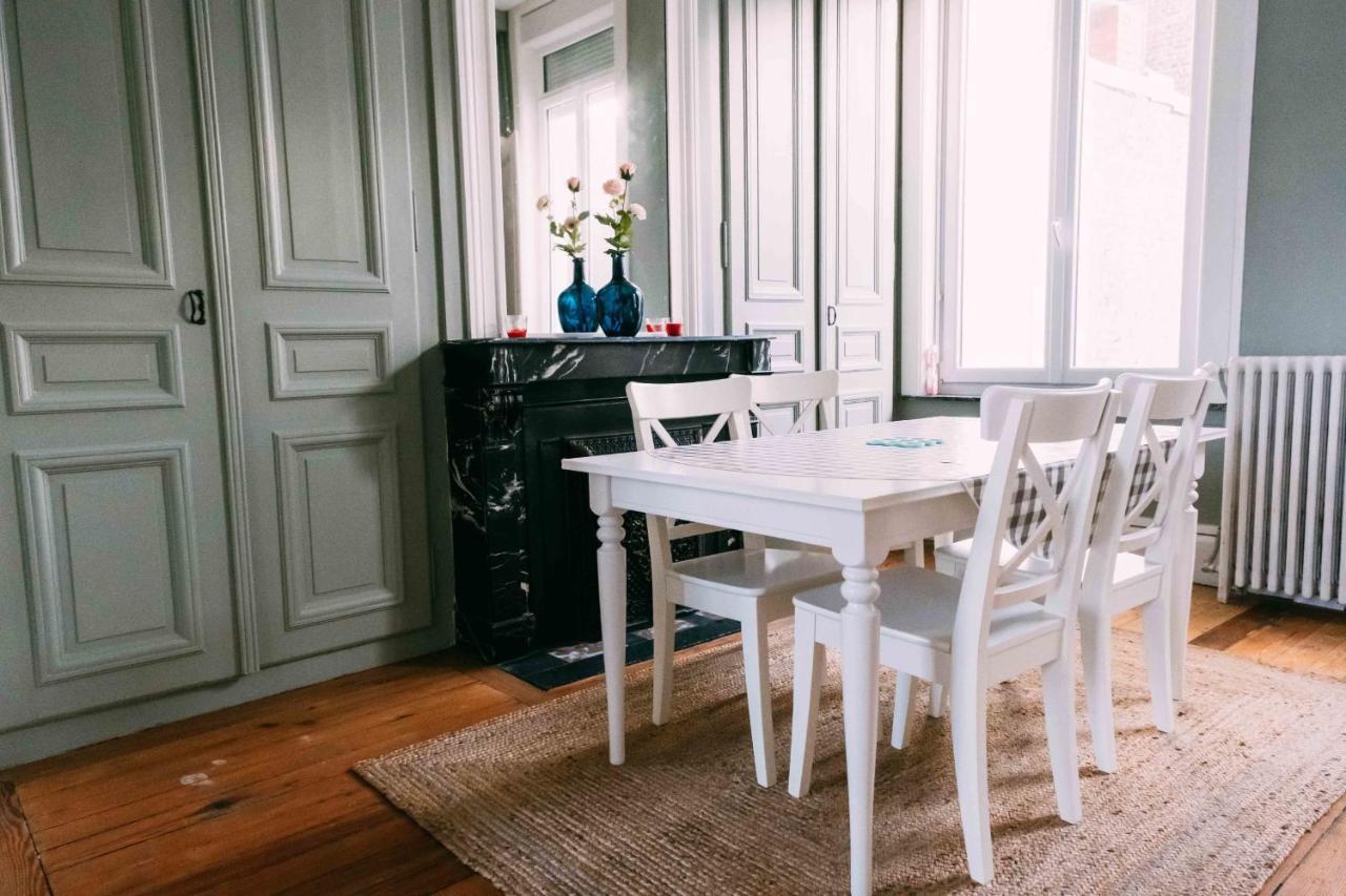 Charming Apartment With Terrace In Lille Extérieur photo