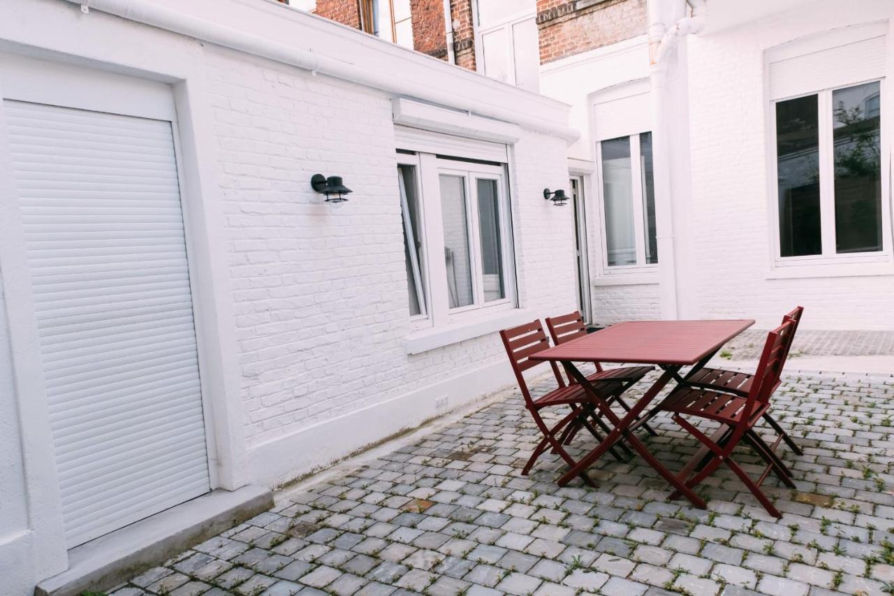 Charming Apartment With Terrace In Lille Extérieur photo